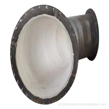 Tubo de cerâmica composto resistente à alumina